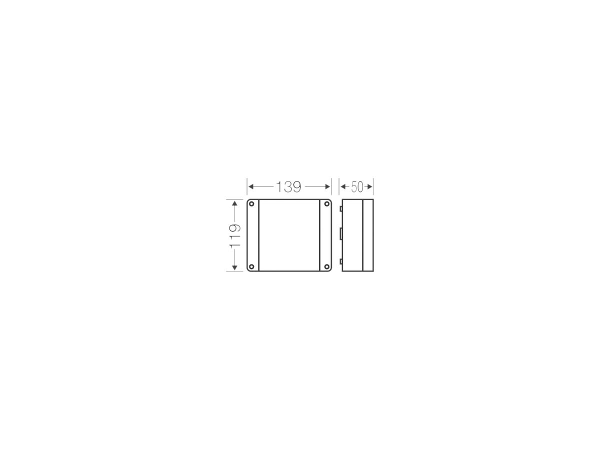 AP-Abzweigdose Hensel DP9221