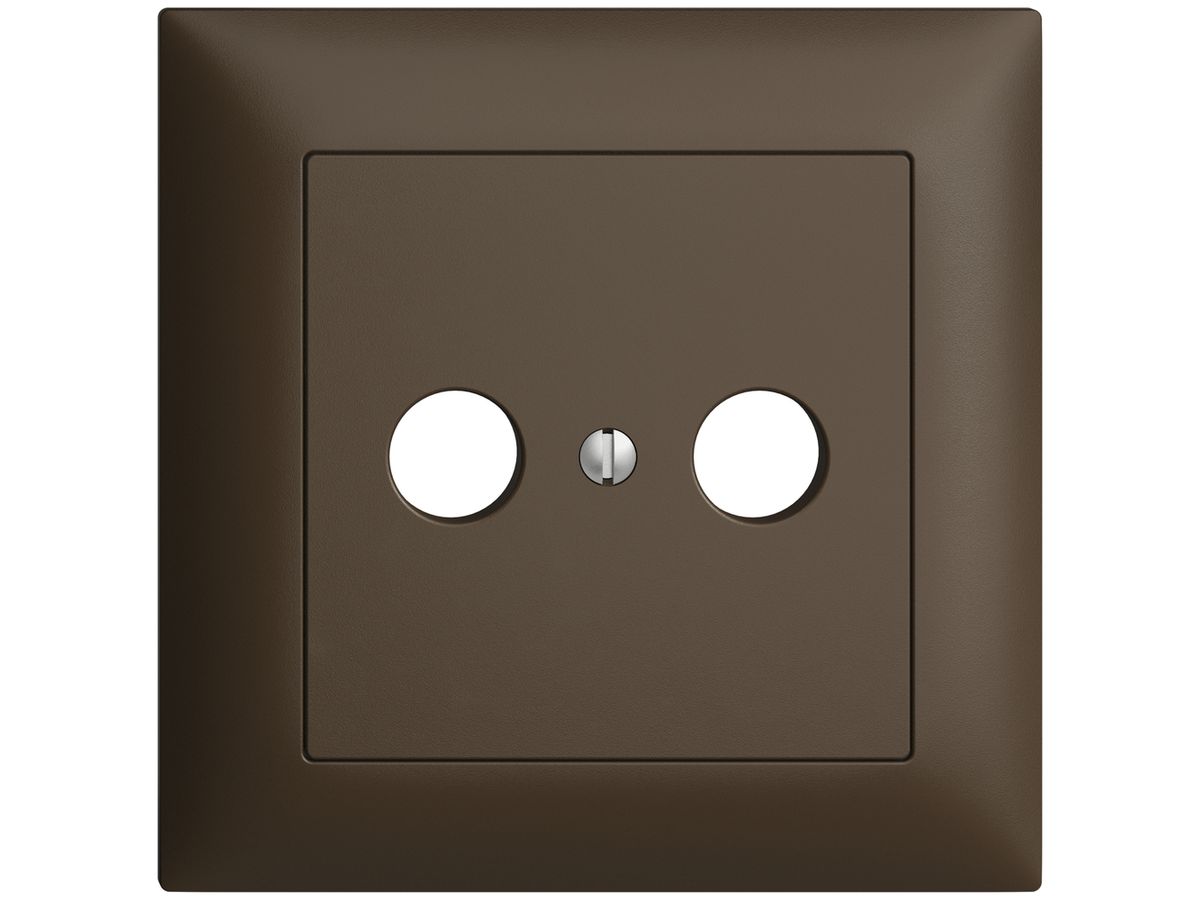 UP-Frontset EDIZIOdue coffee 88×88mm