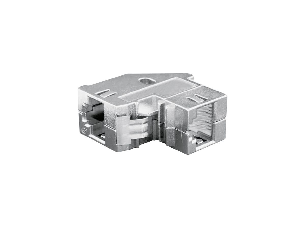 Modul Dätwyler RJ45s Kat.6 MS1/8 90°