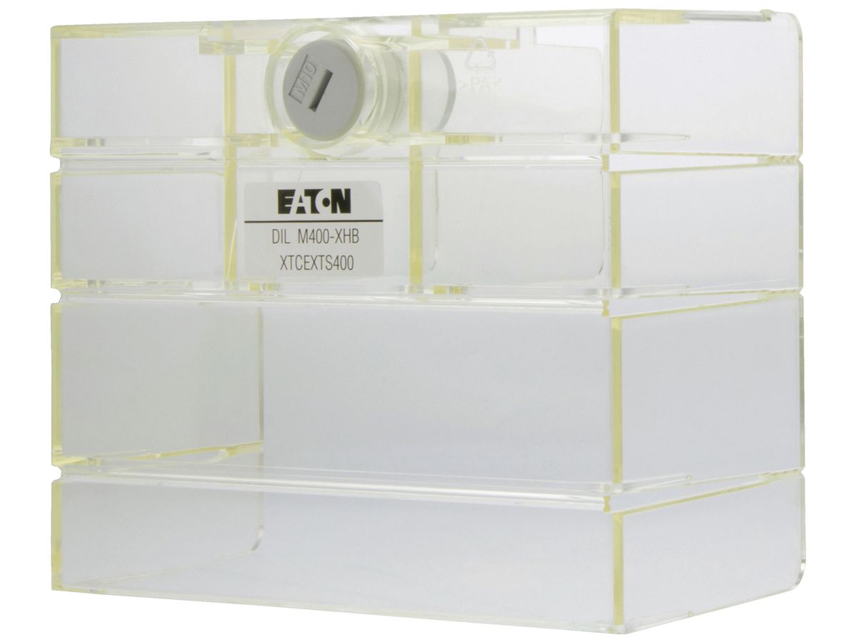 Klemmenabdeckung Eaton DILM400-XHB 150×126×82mm Kunststoff transparent