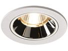LED-Downlight SLV NUMINOS S 8.6W 690lm 2700K 40° DIM Ø80×52mm ws/Cr
