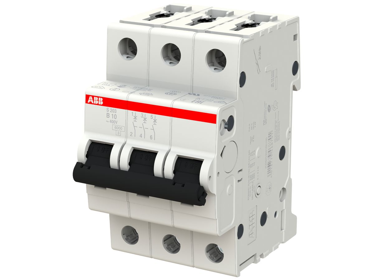 Leitungsschutzschalter ABB S203-B10 10A B 6kA