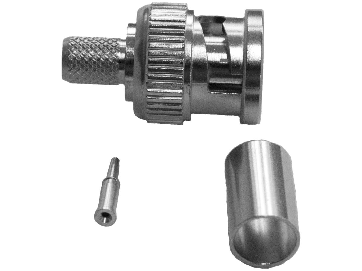 Stecker BNC crimpbar für RG62A/U
