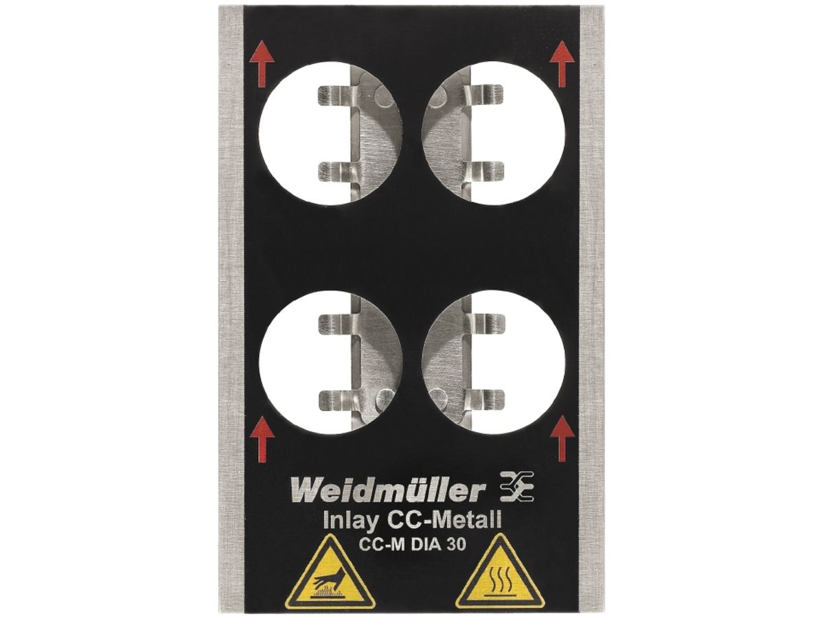 Inlay Weidmüller MetalliCard INLAY CC-M DIA 30 für Gerätemarkierung