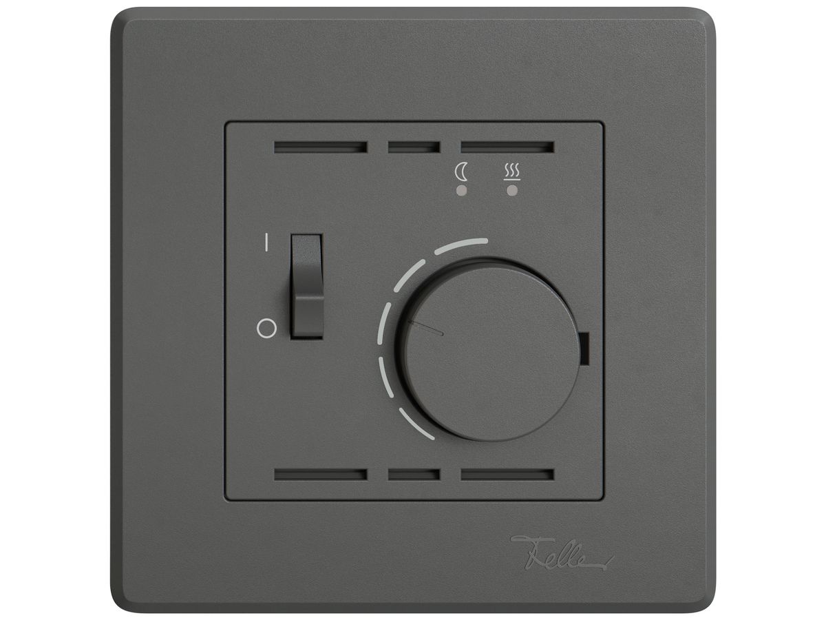UP-Raumthermostat EDIZIO.liv SNAPFIX® m.Temperaturbegr.f.Bodenheizungen dgu
