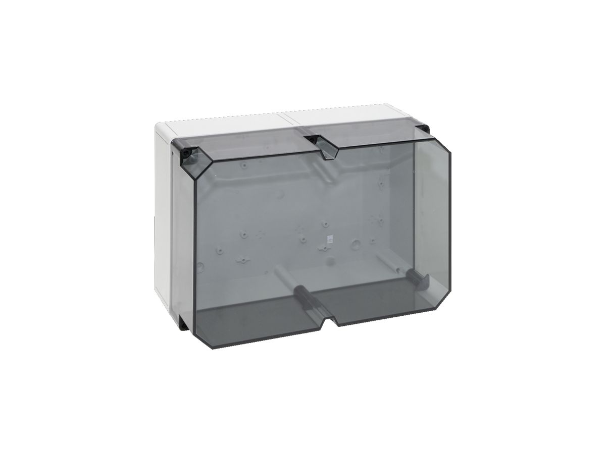 Apparategehäuse Rittal PK 361×254×165mm grau transparent