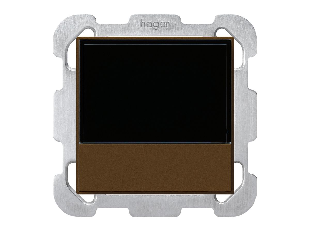 UP-Raumtemperaturregler kallysto B KNX s/e-link mit Tasten braun