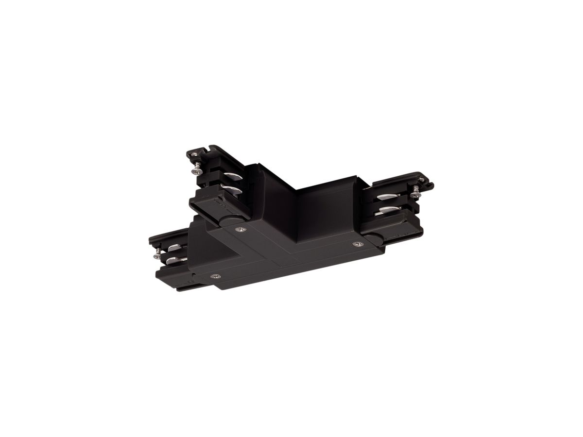 T-Verbinder SLV für Stromschiene S-TRACK, R-Version schwarz
