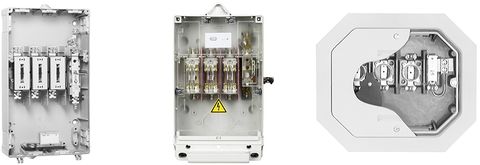 Hausanschluss-, Sicherungskästen