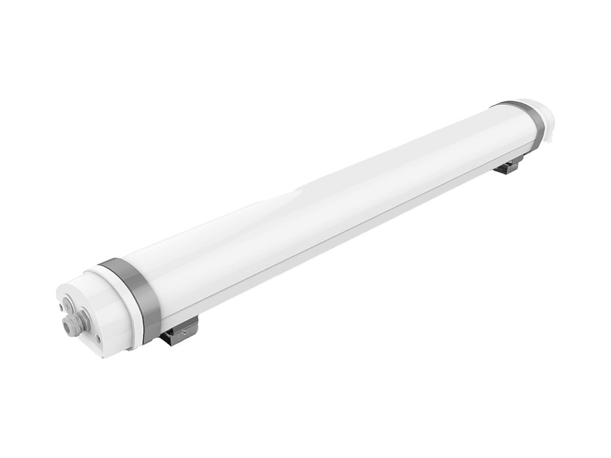 LED-Hallenflächenleuchte DOTLUX HALLprotect, 145W, 5000K 1500×109×84mm IP65 DALI