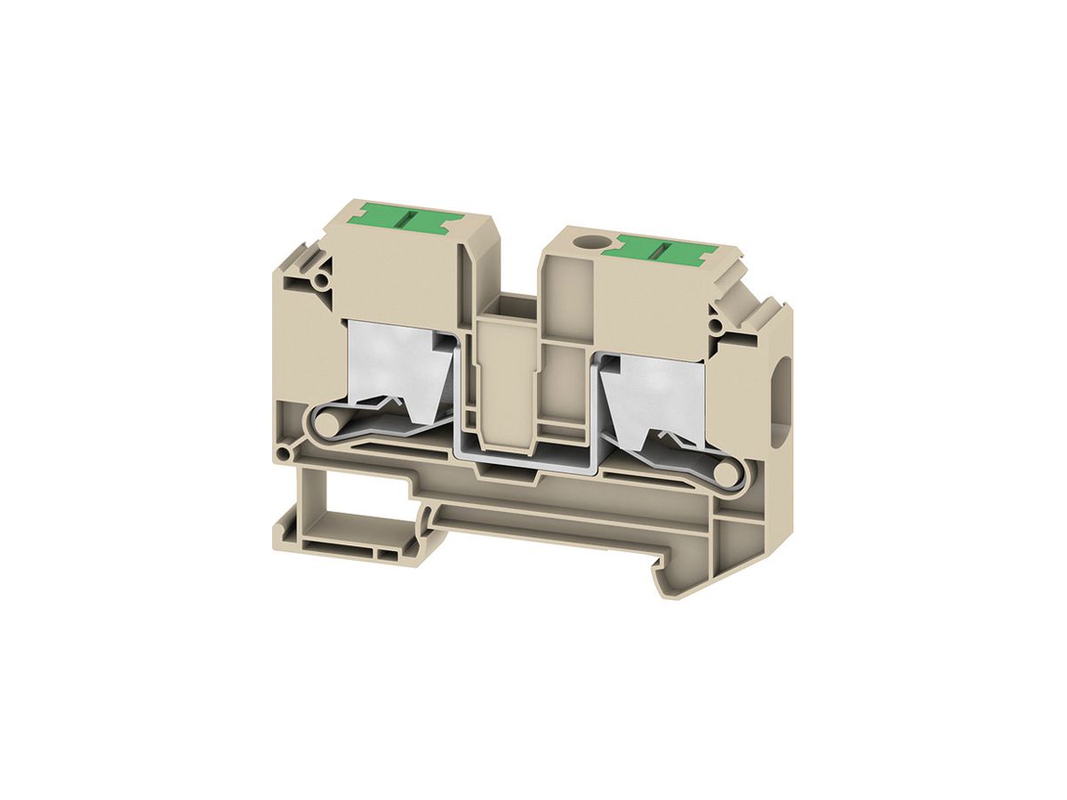 Durchgangs-Reihenklemme WM SL2C 1.5…16mm² 57A/1000V Snap-in TH35 be