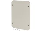 Montageplatte Hensel, Isolierstoff 4mm stark, für Leergehäuse EB 50…