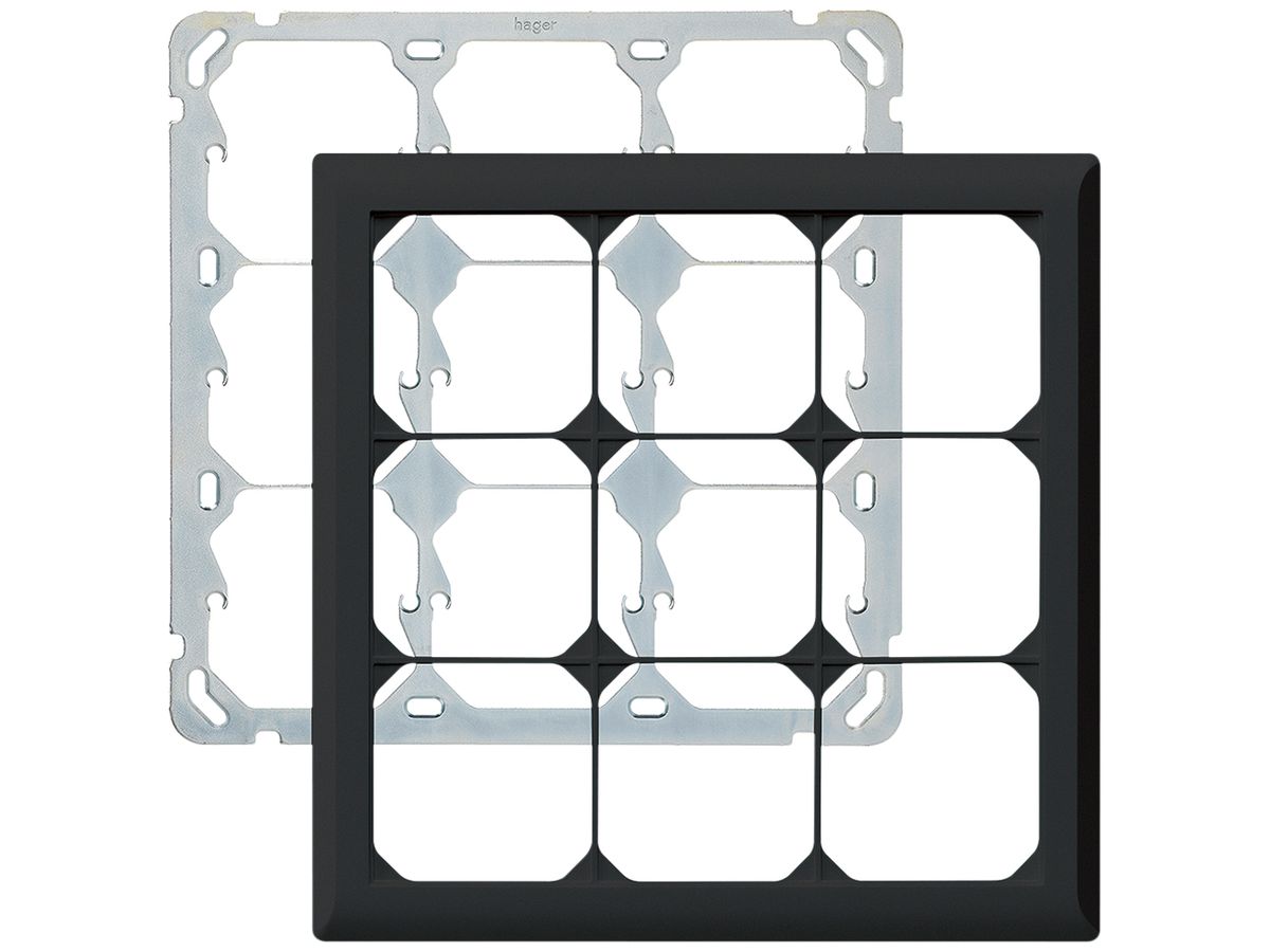 UP-Kopfzeile kallysto.line 3×3 schwarz