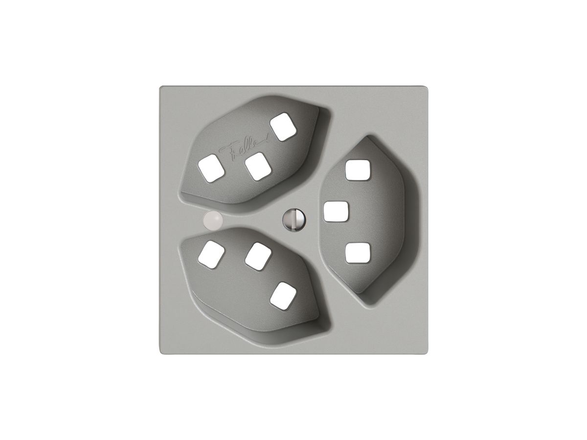 Montageset EDIZIO.liv SNAPFIX® für 3×T23 mit Frontlinse hgu