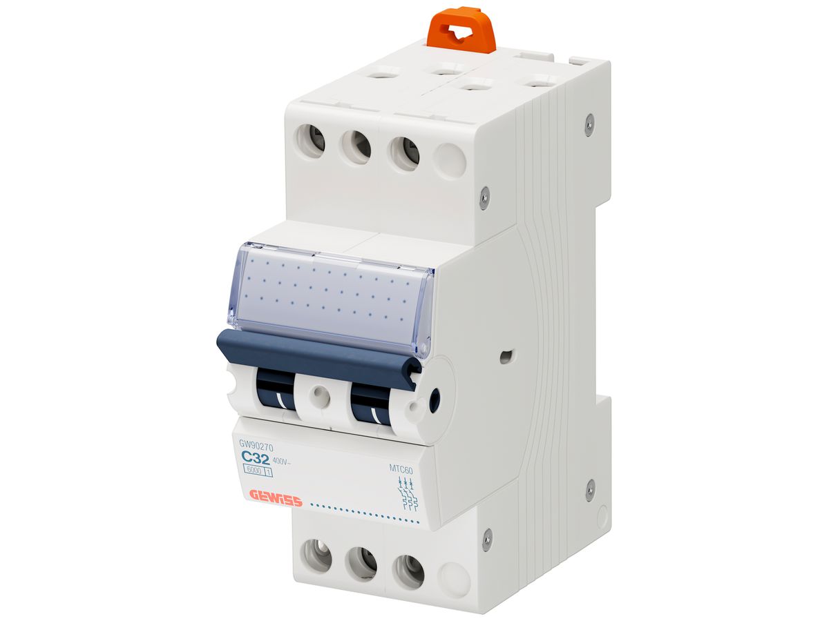 Leitungsschutzschalter Gewiss 90 MCB 3P 400V C 20A 6kA 2TE