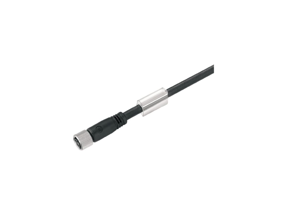 Kabel Weidmüller SAIL offen/M8 3L 1.5m Buchse gerade PVC schwarz