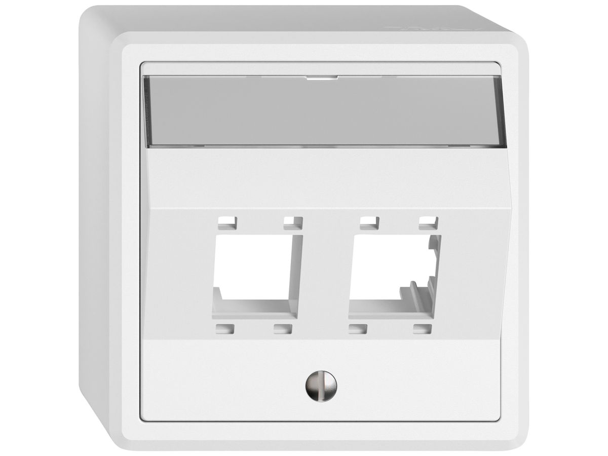 AP-Montageset EDIZIO.liv SNAPFIX® für freenet Kat.5e/6 2× ws