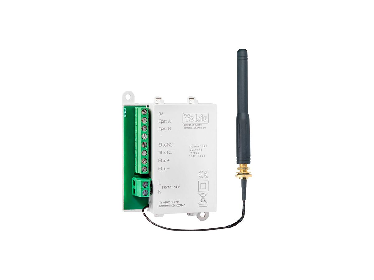 EB-RF-Automatischer Stellantrieb YOKIS MAU500ERPX für motorisierte Torsteuerung