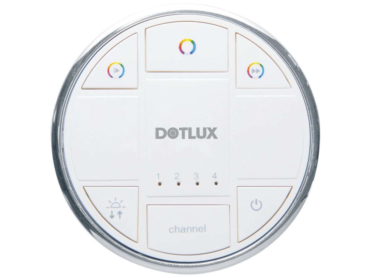 RF-Fernbedienung DOTLUX COMMANDER Multi-4-Kanal RGBW/dynam.weiss 433.920MHz ISM