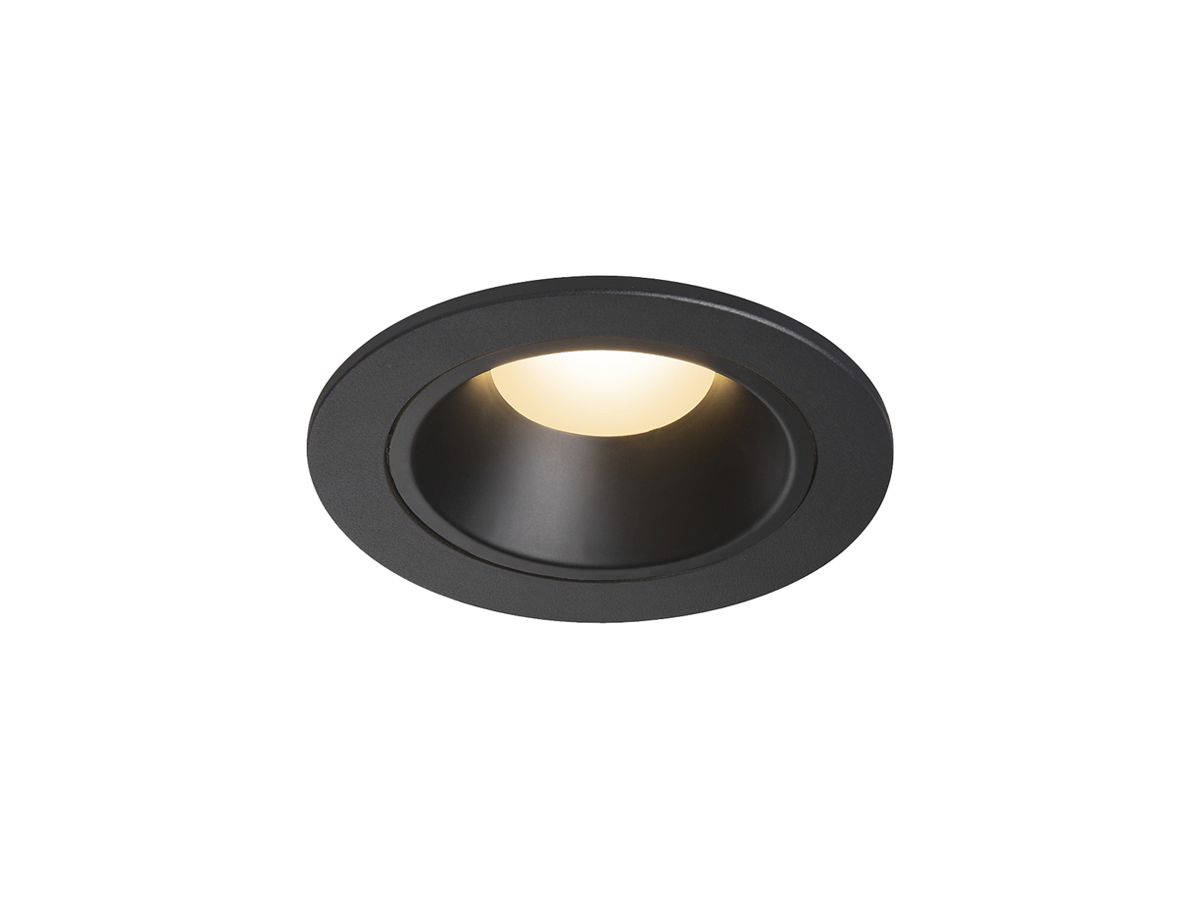 LED-Downlight SLV NUMINOS S 8.6W 690lm 3000K 20° DIM Ø80×52mm sz/sz