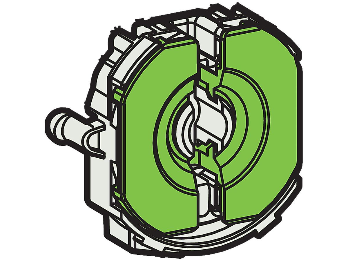 Lampenfassung G13, 3345/FAU-9.5-TR, ungefedert, mit Steckklemmen