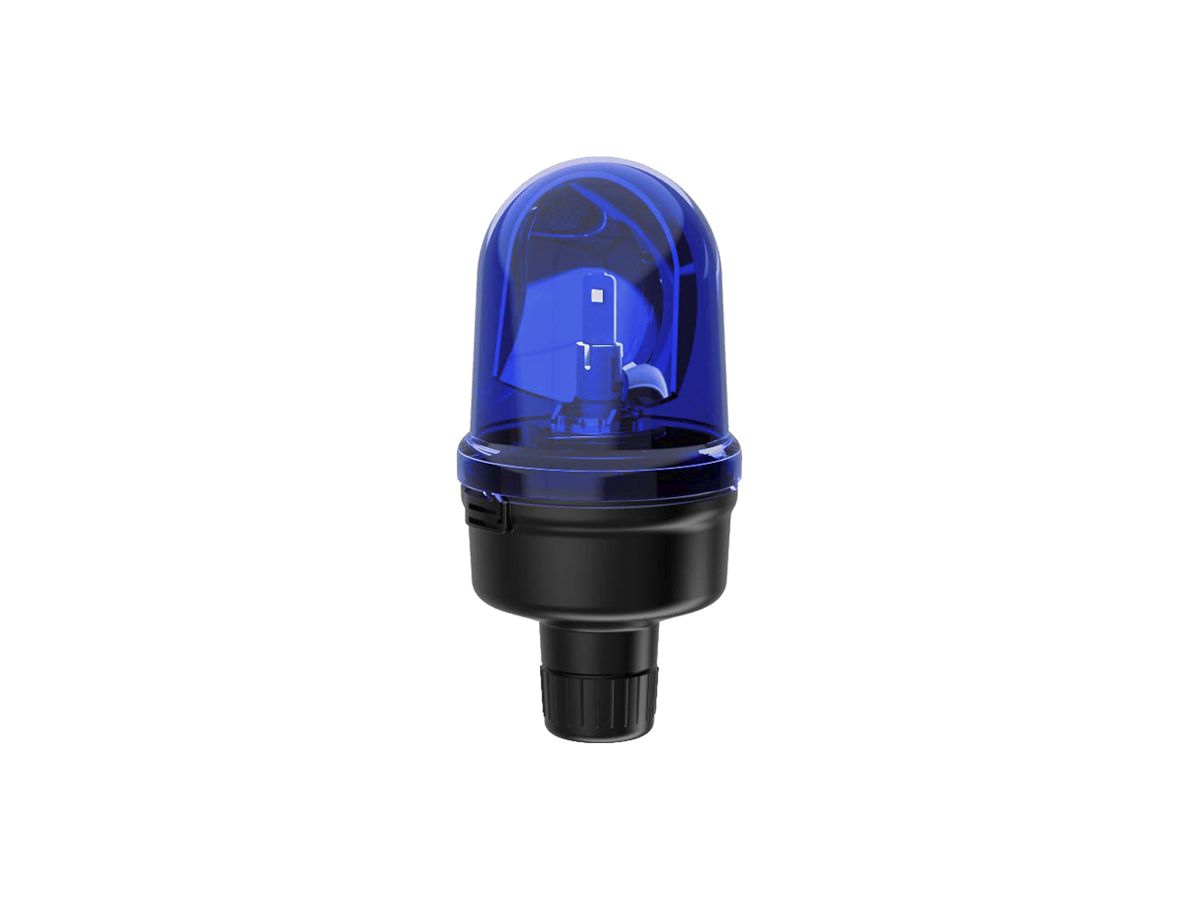LED-Drehspiegelleuchte WERMA 885 115…230VAC Rohrmontage blau