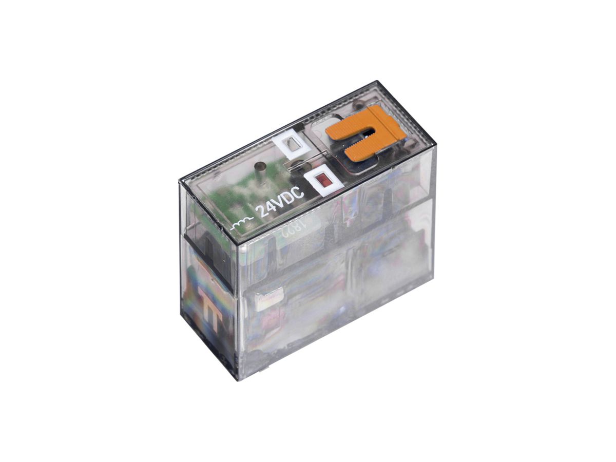 Relais WM CRI20730T 2CO AgNi 184…253VAC 8A/250VAC Prüftaste