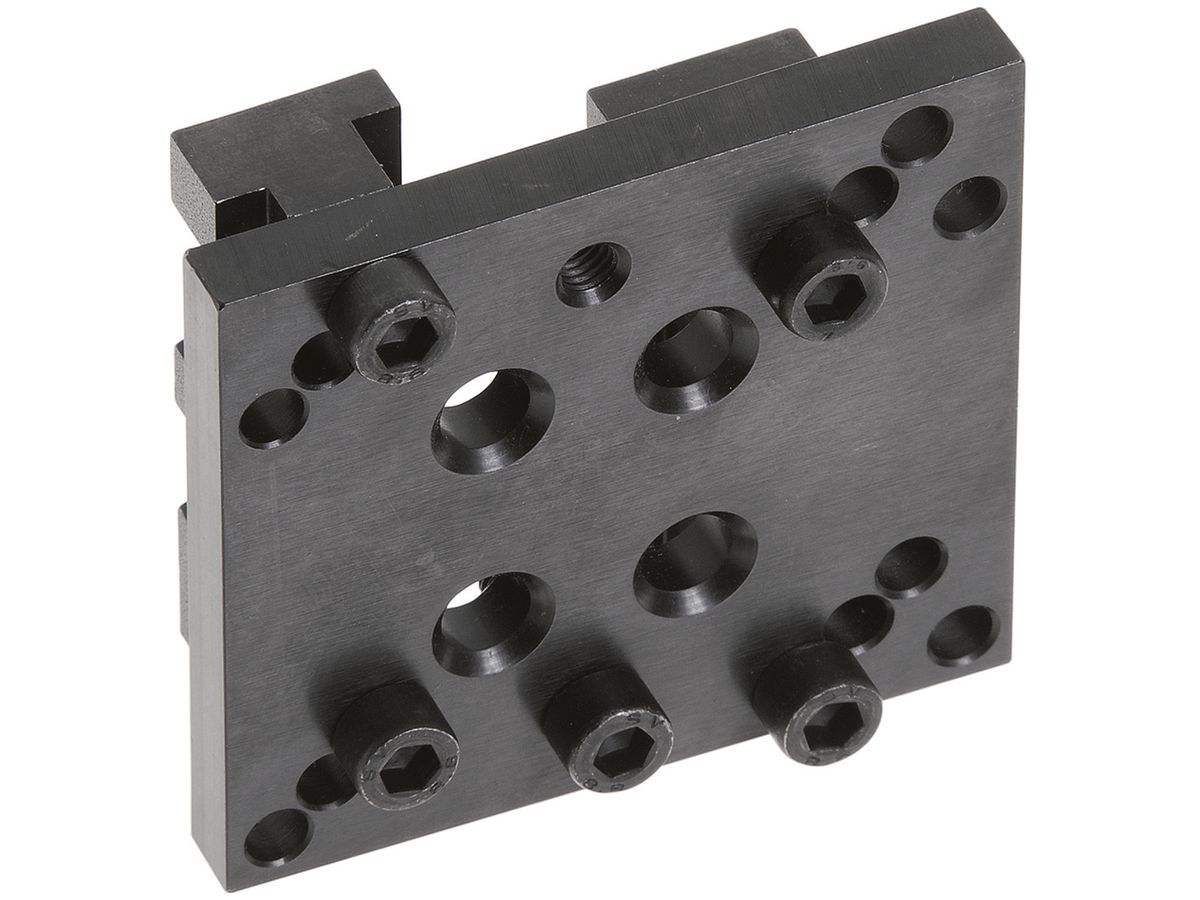 Bohrlehre Hager zur Bohrung von Doppel-T- und Flachprofile 30, 40, 50/5…10mm