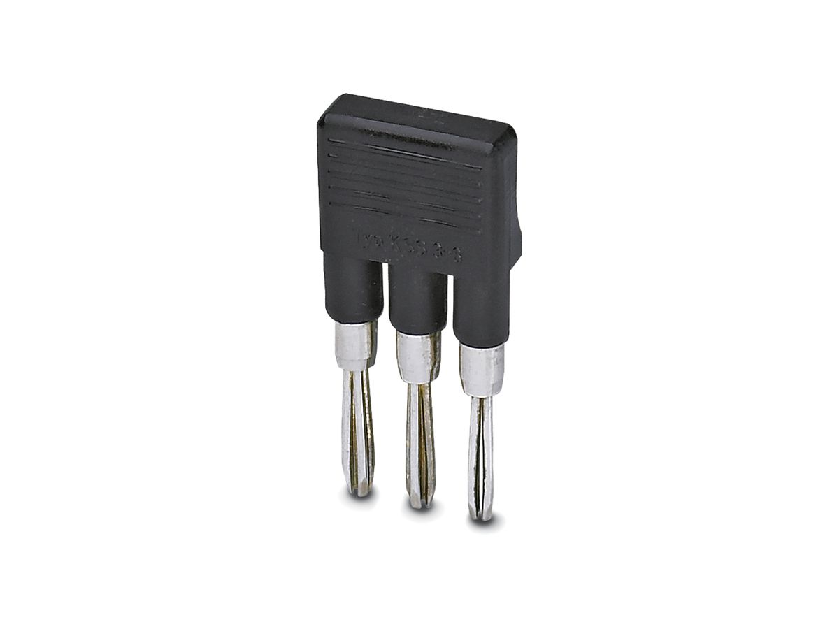Kurzschlussstecker Phoenix Contact 3L sw KSS 3-6