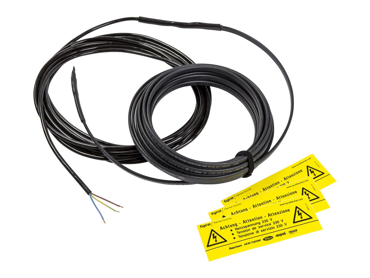 Heizband nVent Thermal IceStop GM-2X-SA-12, konfektioniert, 36W/m, 12m