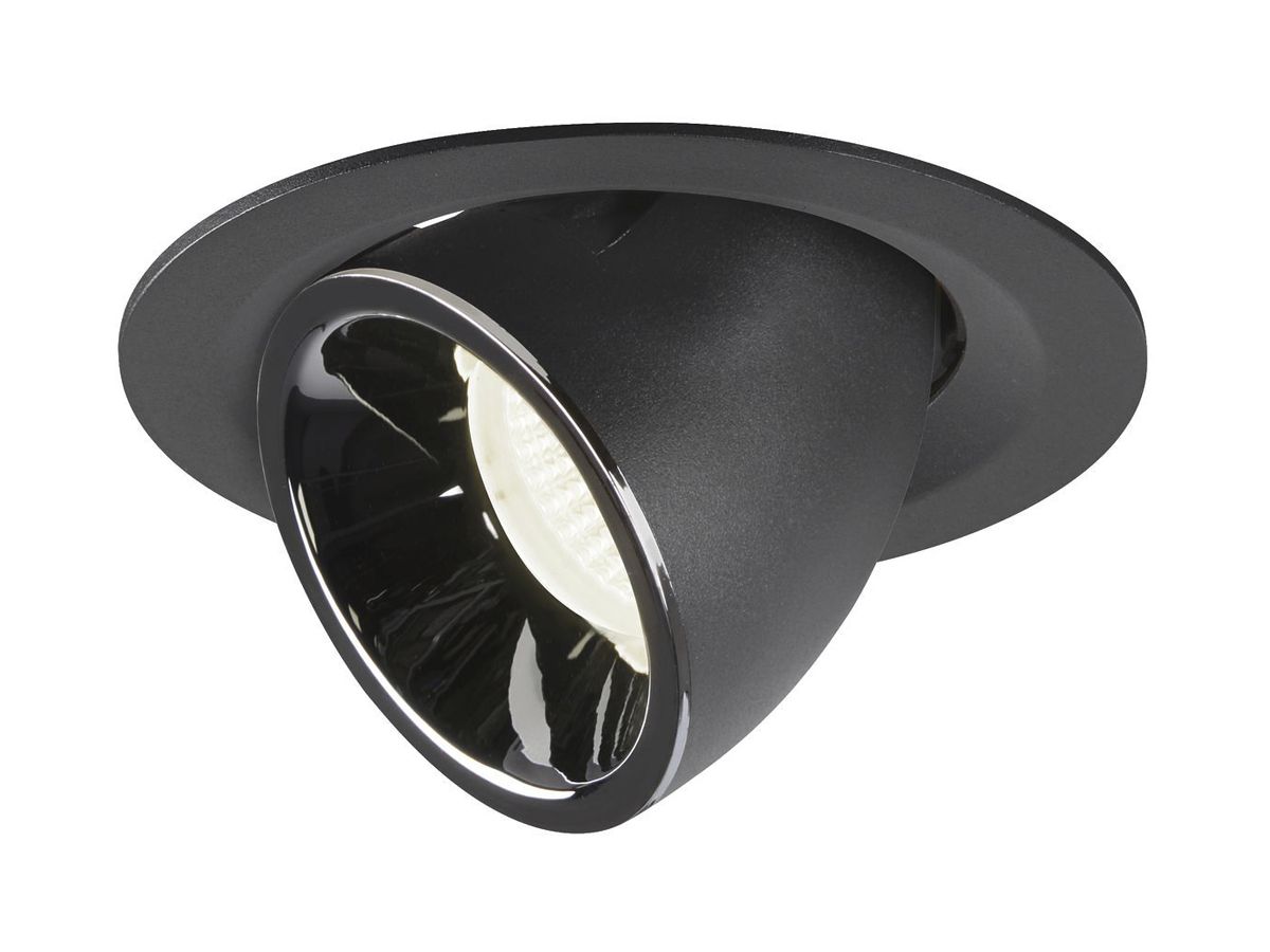 EB-LED-Downlight SLV NUMINOS GIMBLE M, 17.5W 500mA 1660lm 4000K 20° sz/chr