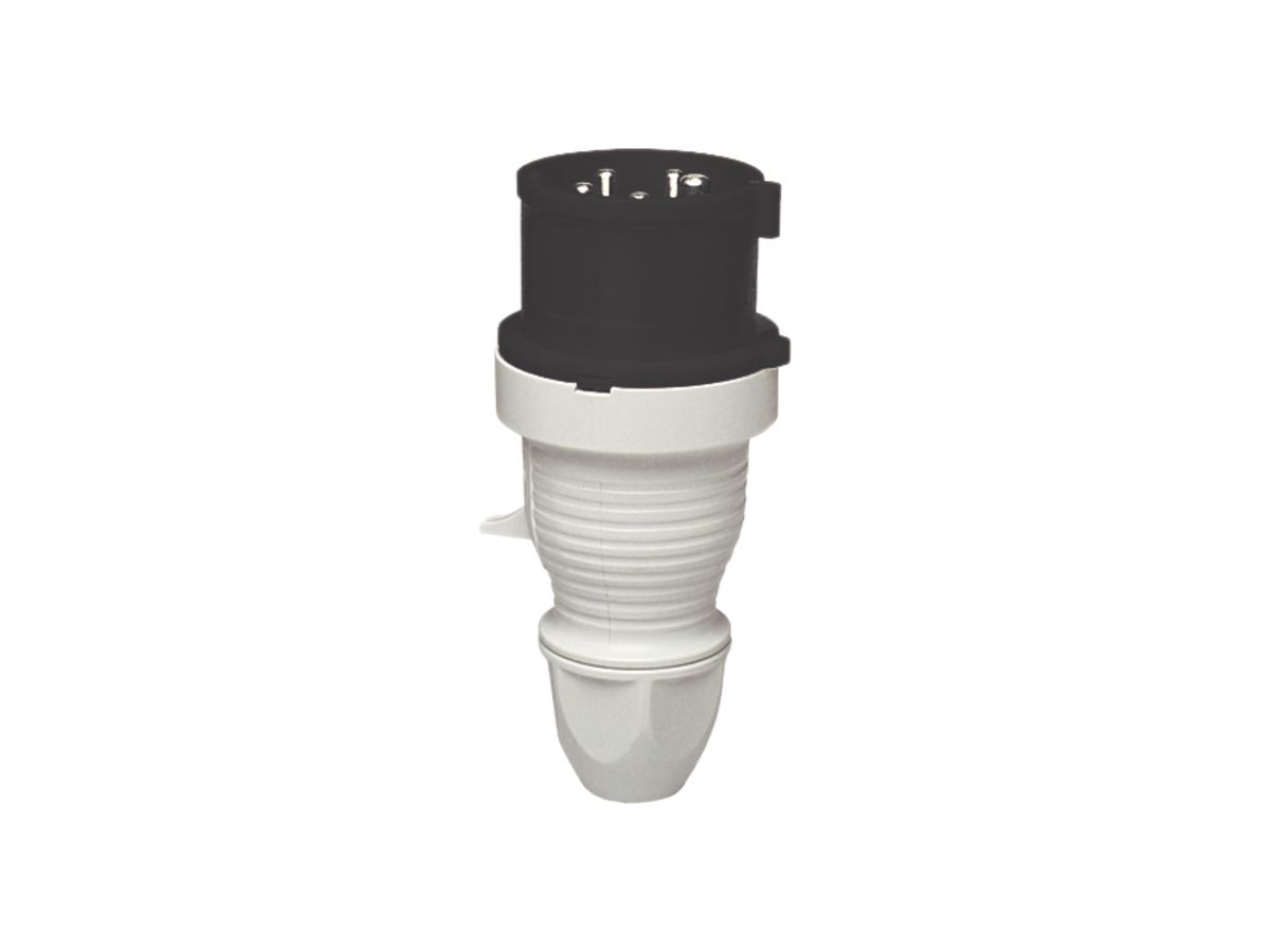 Stecker CEEtyp 5L 32A 7h Kontakte vernickelt