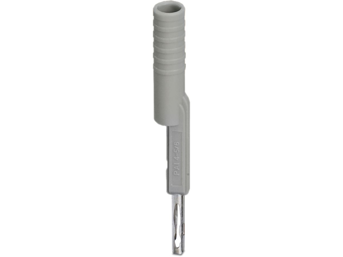 Prüfadapter Phoenix Contact für Prüfstecker Ø4mm grau PAI-4-N