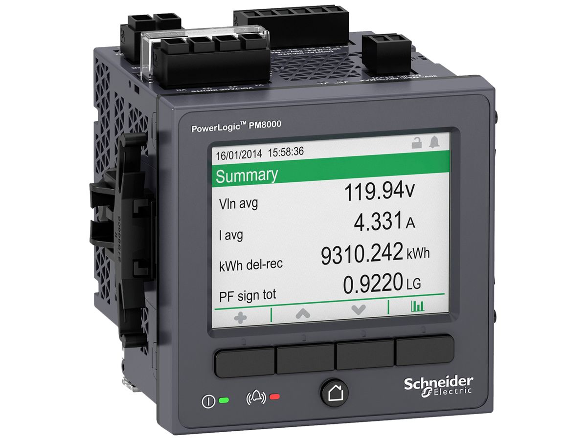EB-Netzanalysator Klasse S PM8240 mit Display 512MB 256 Samples/Periode AC/DC