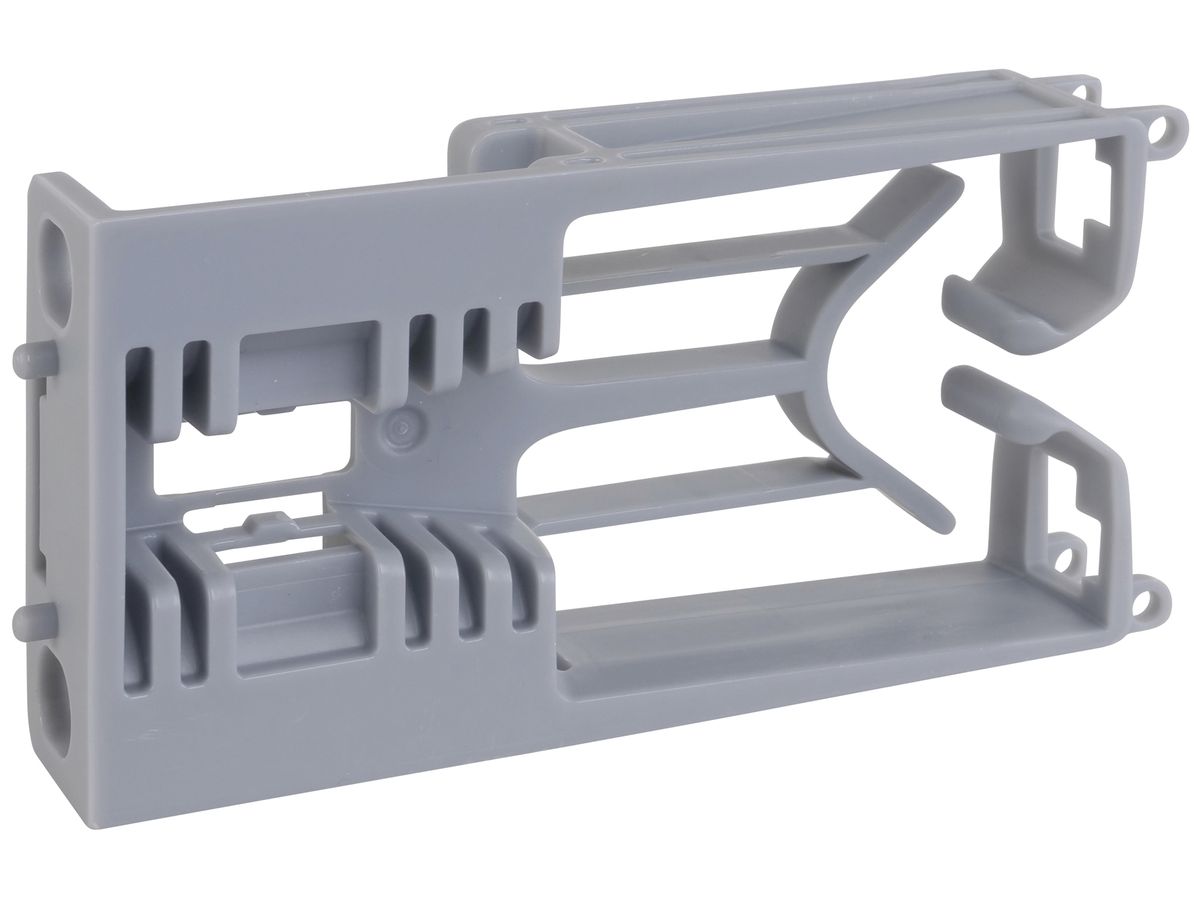 Rangierfeld-Frontkabelmanager Netscale 48, 80mm, 1HE, grau