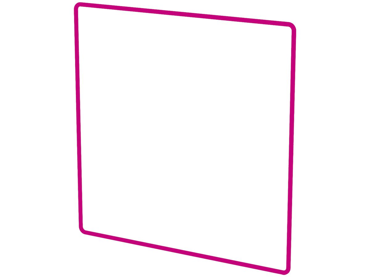 Designprofil MH priamos, Gr.3×3, pink RAL 4010