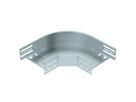Bogen BET RB 90° 60×150mm Stahl bandverzinkt
