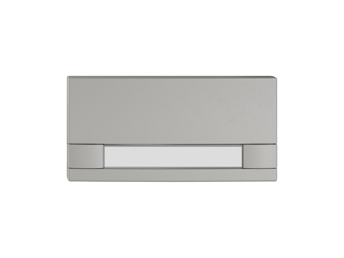 Taste 1/2 EDIZIO.liv SNAPFIX® f.KNX-&UNI o.LED m.Papier 2-Tastenbed.hgu