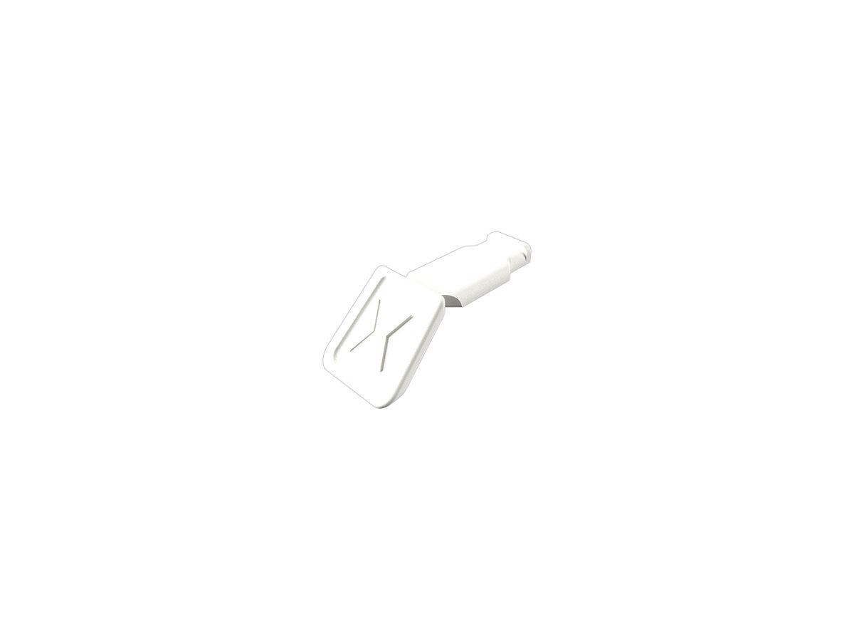 Clips KNIPEX ColorCode 10 Stück weiss für KNIPEXtend und Comfort 21mm