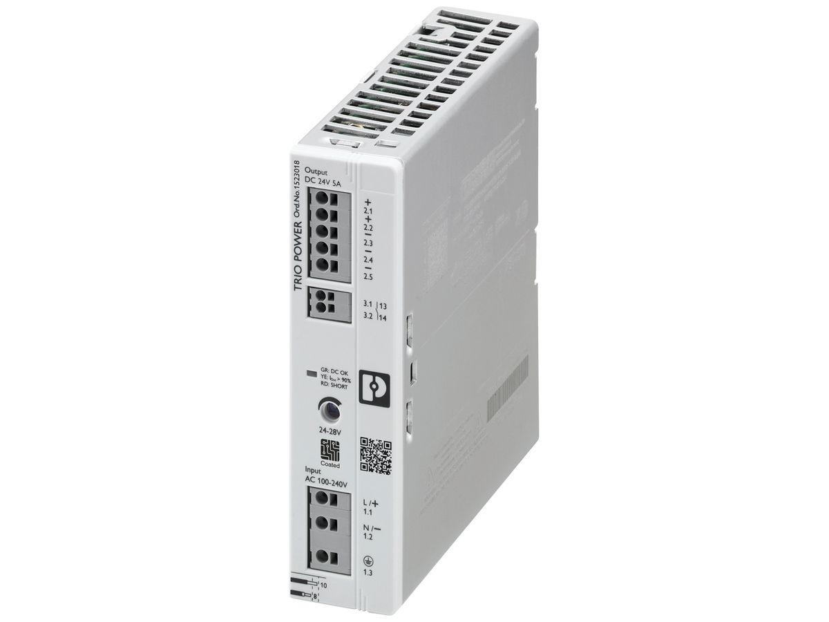 Schaltnetzteil PX TRIO3-PS/1AC/24DC/5/CO 1L OUT 24VDC/5A