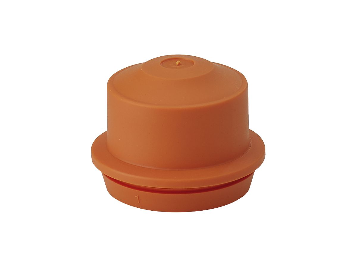 Einführungsstutzen Hensel M32 orange