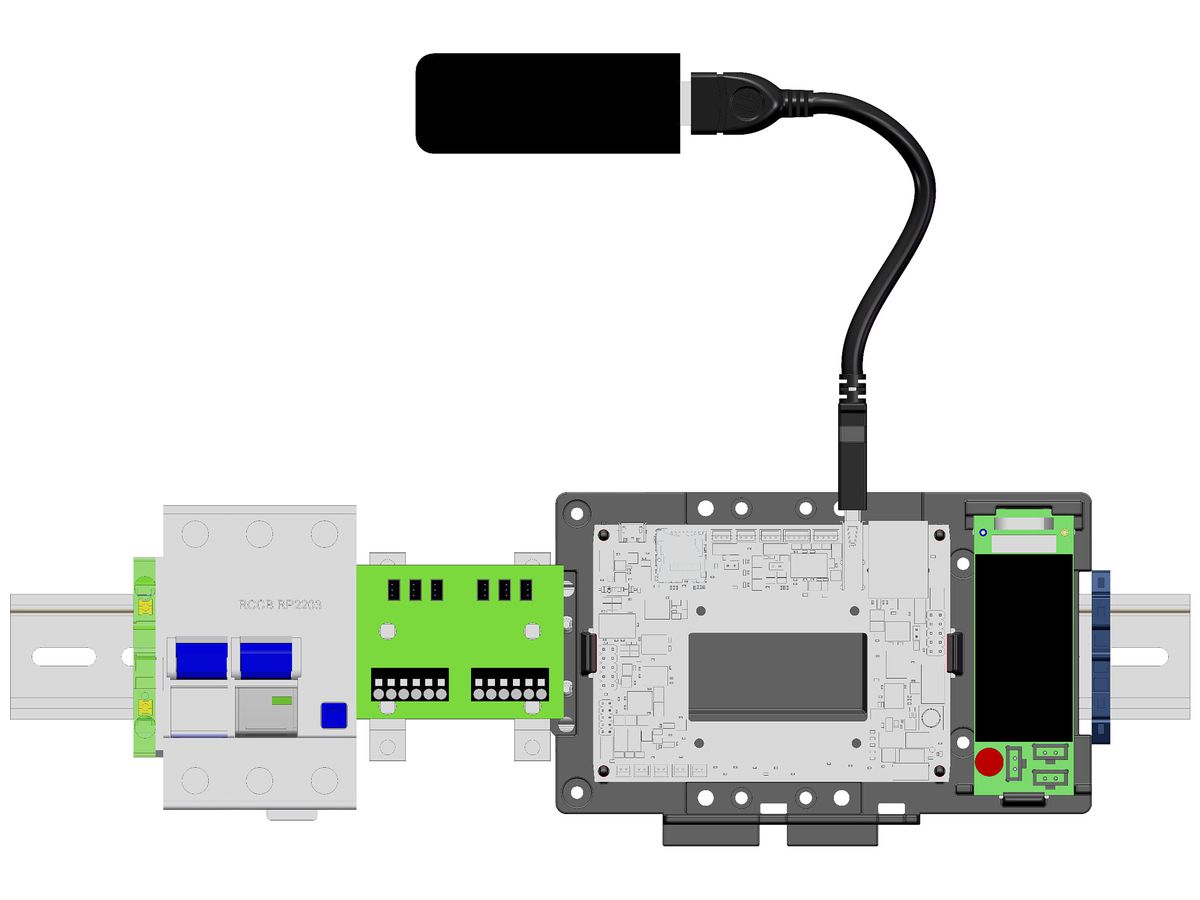 REG-Steuerzentrale ABL 1V0002 für eMH2/eMH3