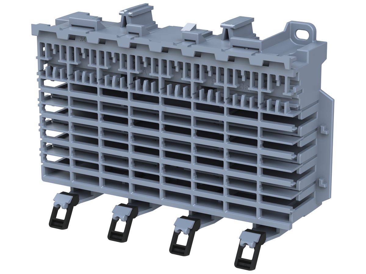 Stecksockel SMISSLINE TP Power Bar System 250A, 8 Module