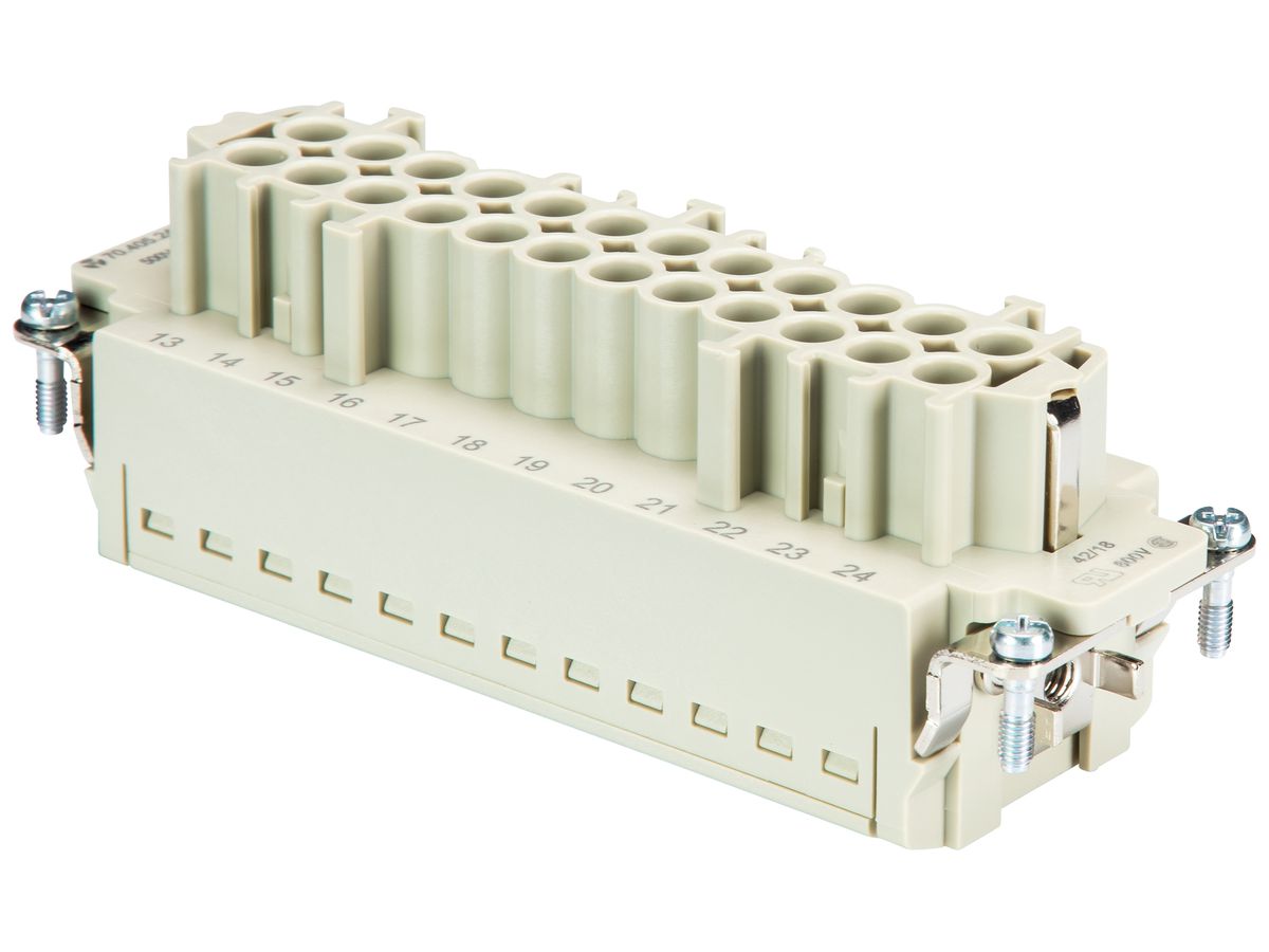 Buchseneinsatz Wieland Electric revos BAS BUP 24P 16A 0.5…2.5mm²