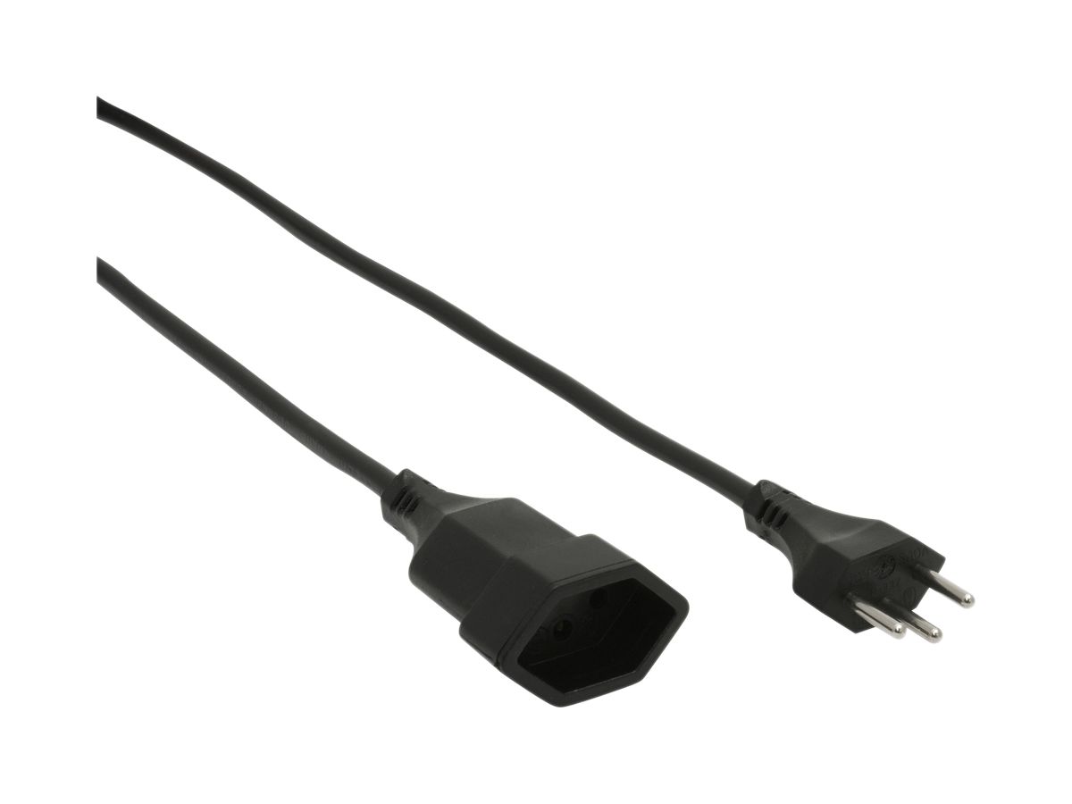 Verlängerung T12/T13 2m Td 3×1mm² schwarz