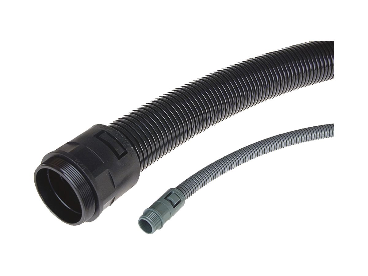 Schlauchverschraubung Plica ADAPTALOK, M20 Ø17mm Polyamid schwarz IP66