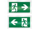 Piktogramm-Scheibe ESYLUX für SLX zweiseitig Pfeil rechts/links
