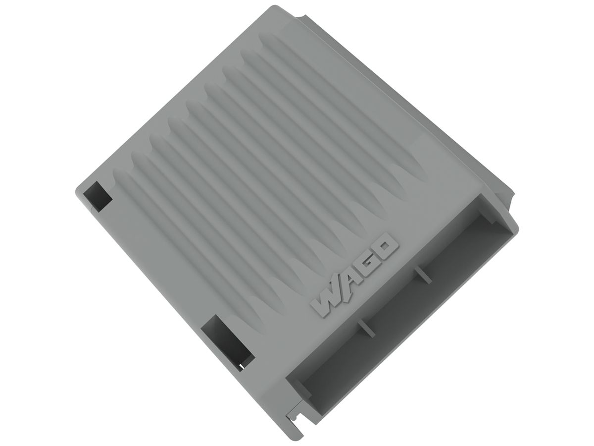 Verbindungsmuffe WAGO Contact Gelbox Gr.2 41.7×56.9×17.8mm grau IPX8