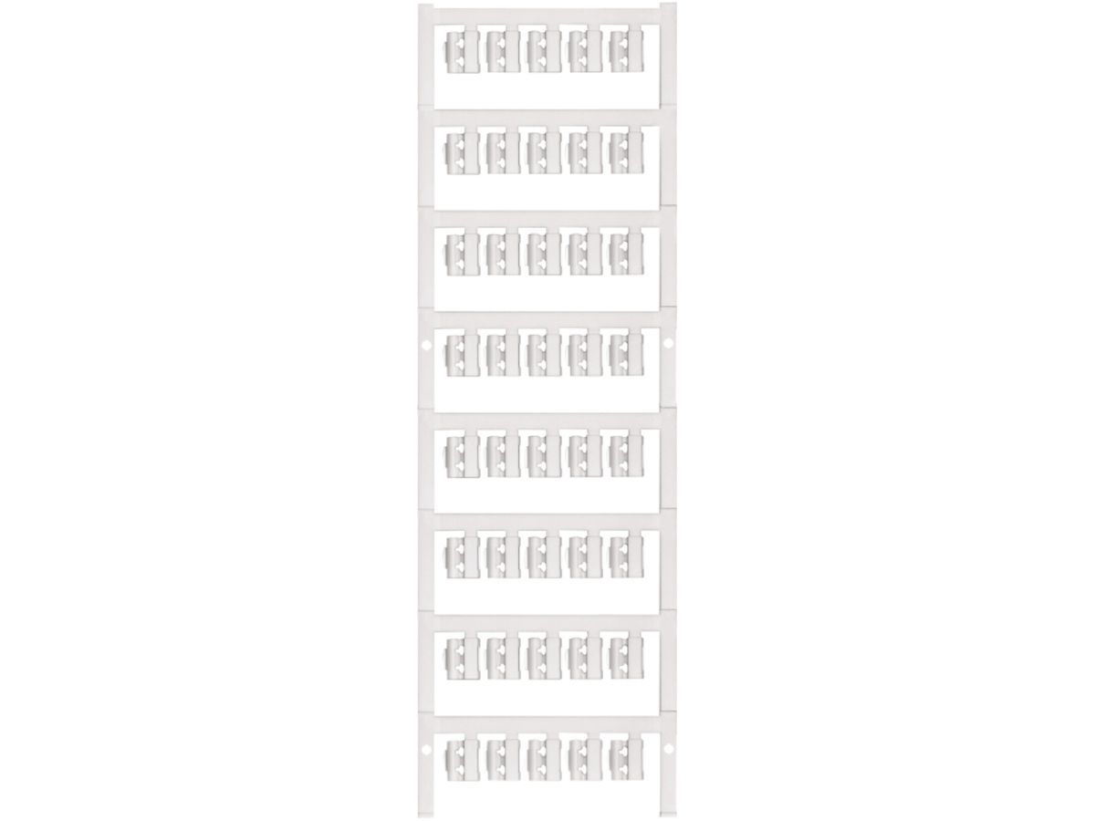 Leitermarkierer Weidmüller MultiCard SFC für Ø2…3.5mm 12×5.8mm Sonderdruck PA66