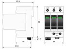 Blitzstromableiter  Citel DAC1-13VGS-30-275 Typ 1+2+3, 3-polig